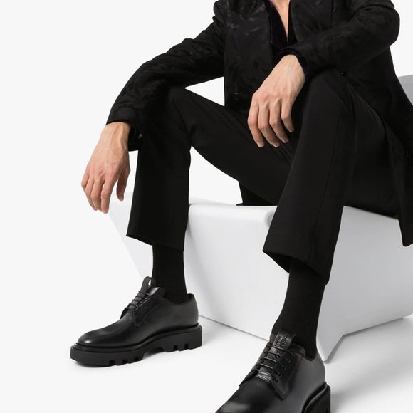 Givenchy ridged-sole Derby shoes main image 4